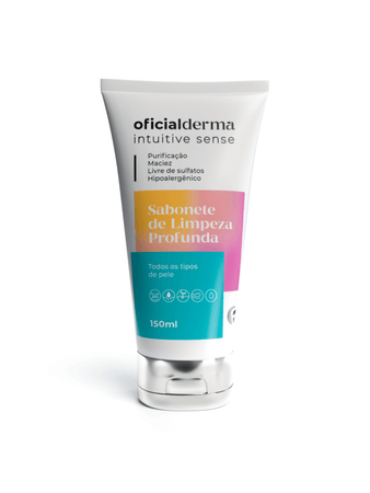 Sabonete De Limpeza Profunda 150ml - OficialDerma