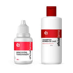 Shampoo Bomba de Café 200ml + MinoxidilL Turbinado 100ml