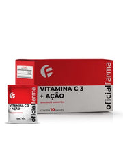 Vitamina C 3+ Ação 10 Sachês