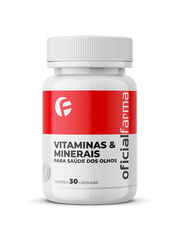 Vitaminas & Minerais para Saúde dos Olhos 30 Cápsulas