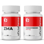 Zma 60 Doses + Turkesterone 500mg 30 Cápsulas